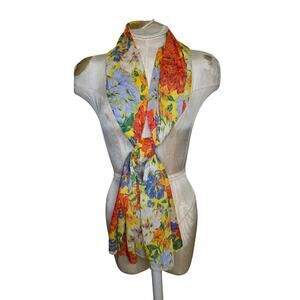 Aerie‎ Floral Scarf 69" L x 24" W